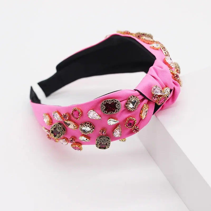 Contessa Jewel Knotted Headband