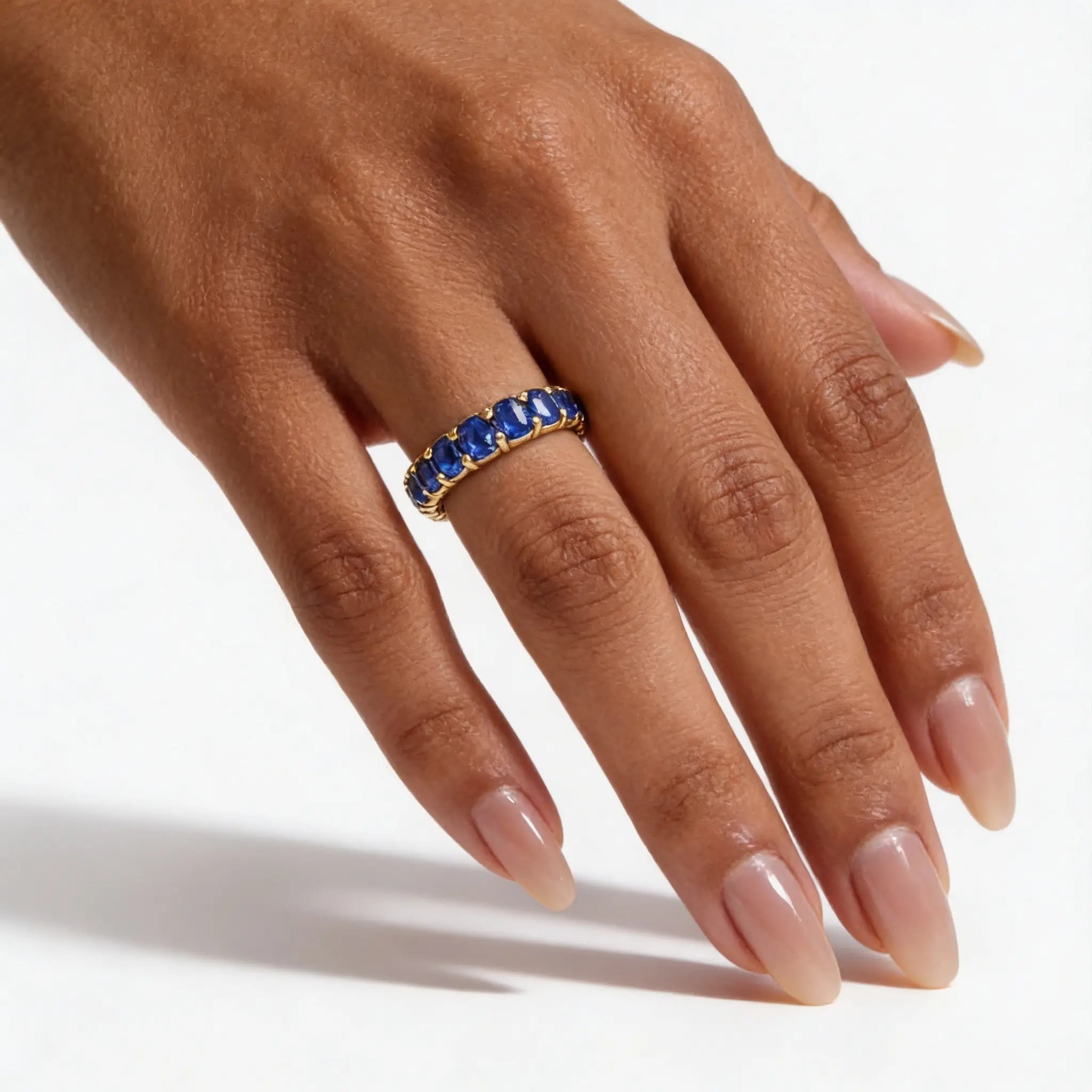 Corsica Eternity Ring in Sapphire