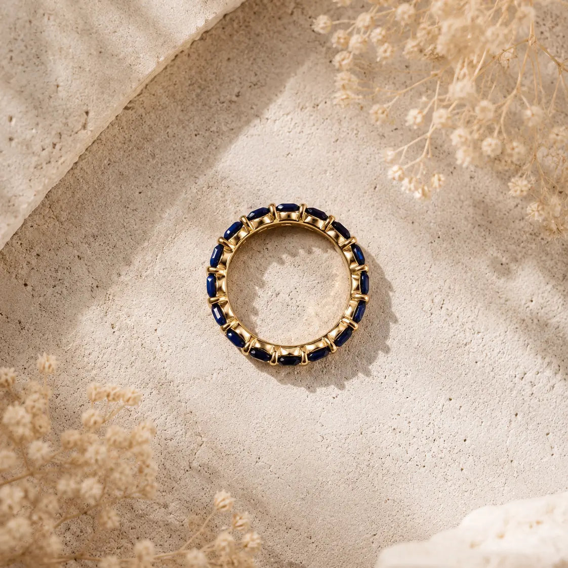 Corsica Eternity Ring in Sapphire