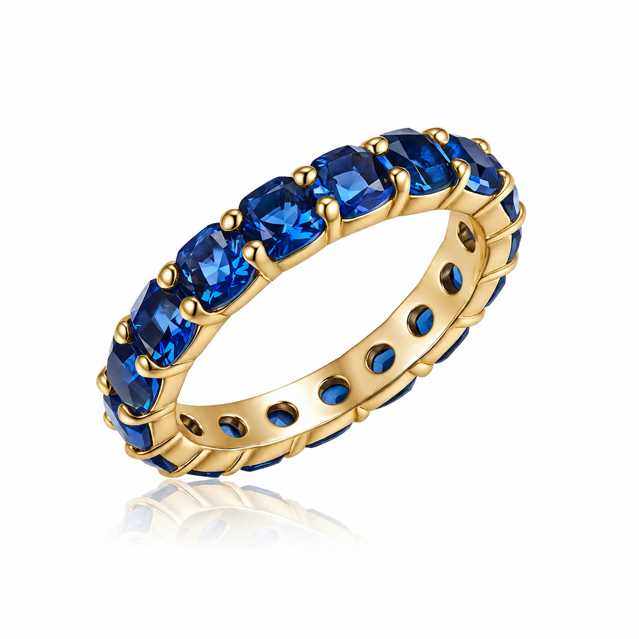 Corsica Eternity Ring in Sapphire