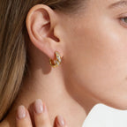 Cosmo Hoops in Gold