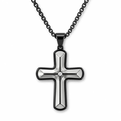 Creed Cross Necklace