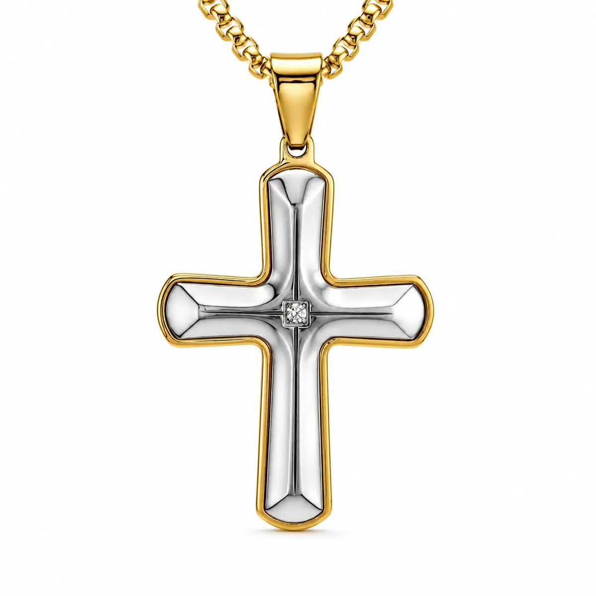 Creed Cross Necklace