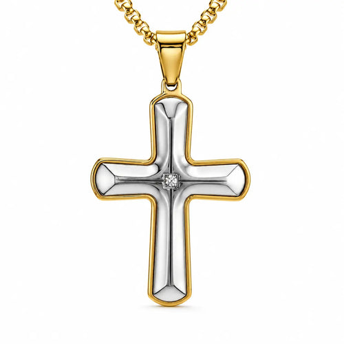 Creed Cross Necklace