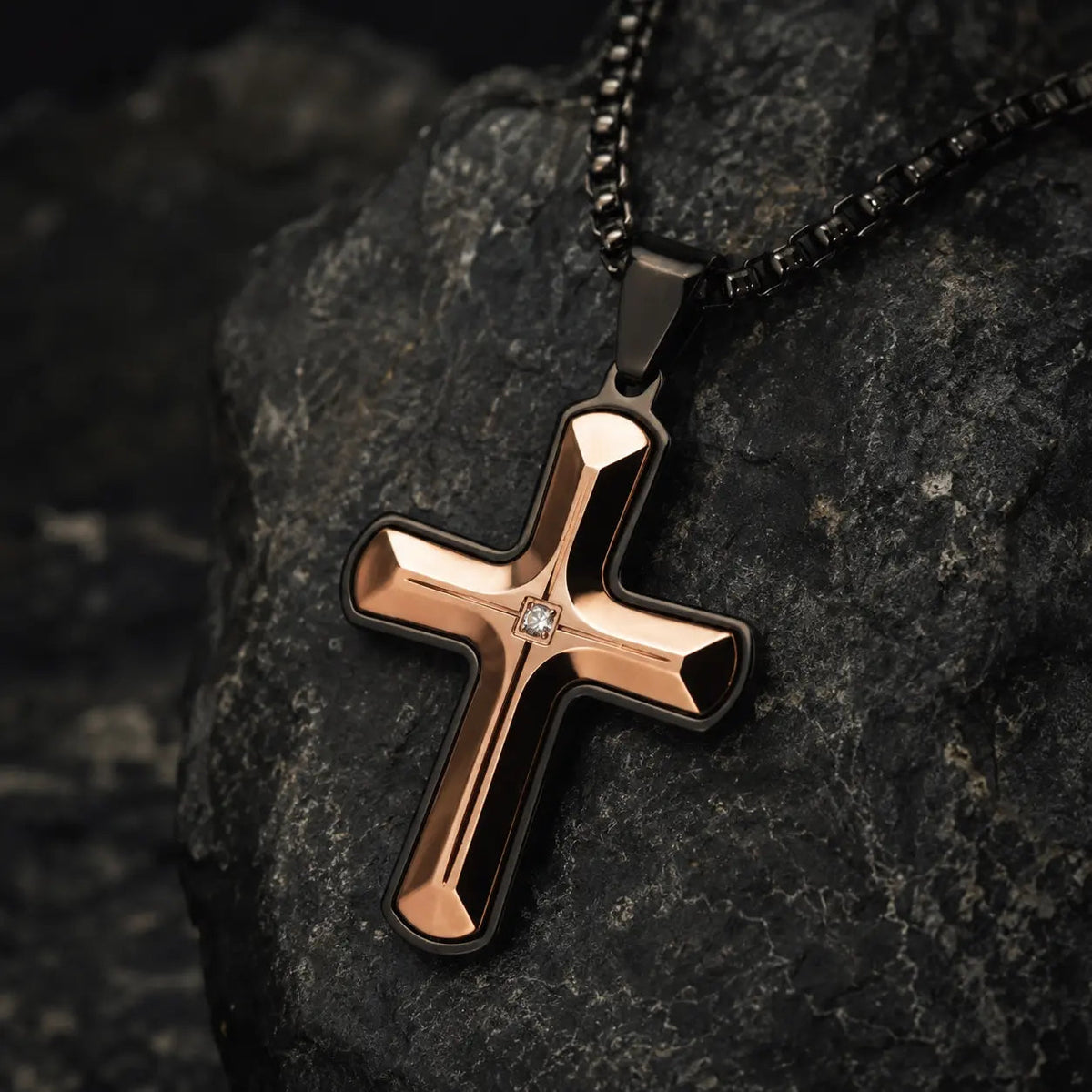 Creed Cross Necklace