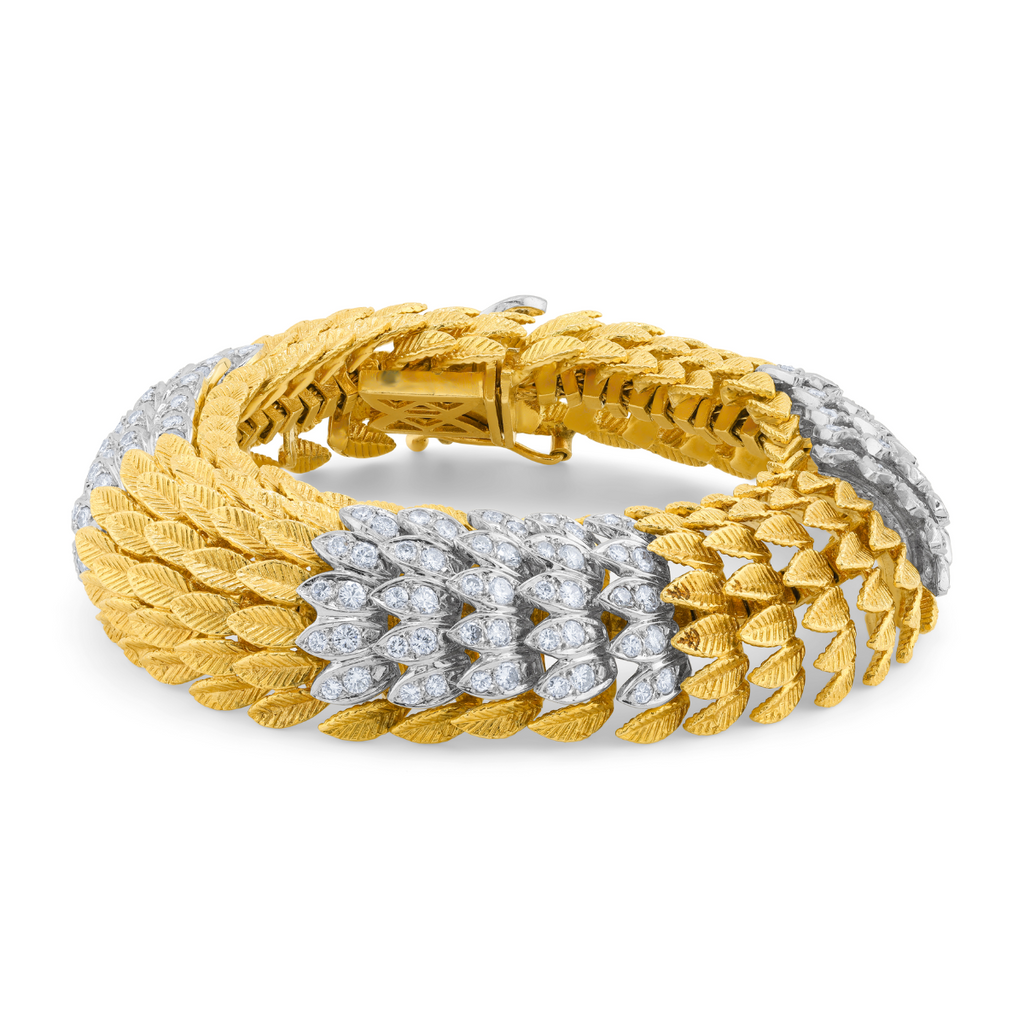 Diamond Art Deco Bracelet