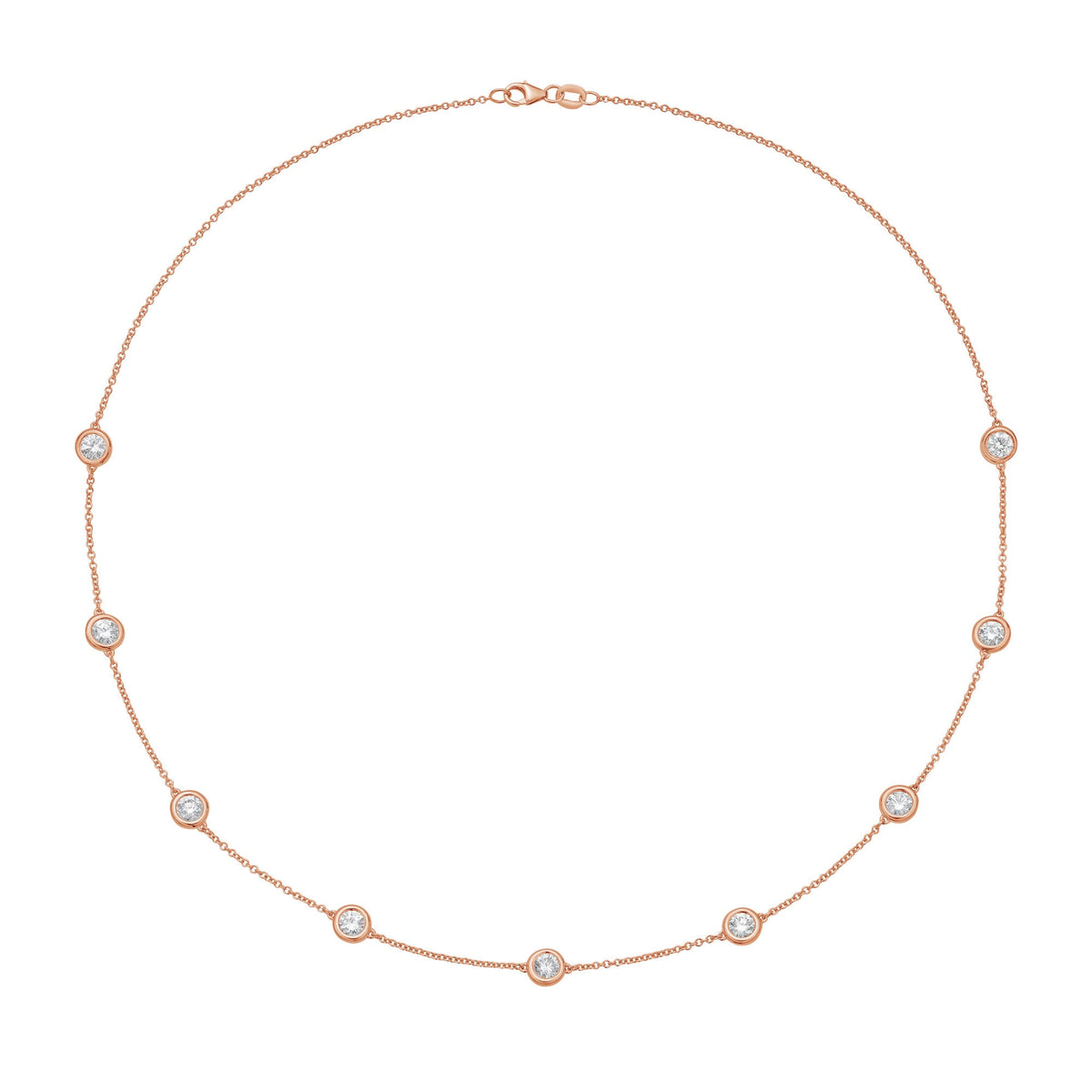 Lab-Grown Diamonds By The Yard Necklace