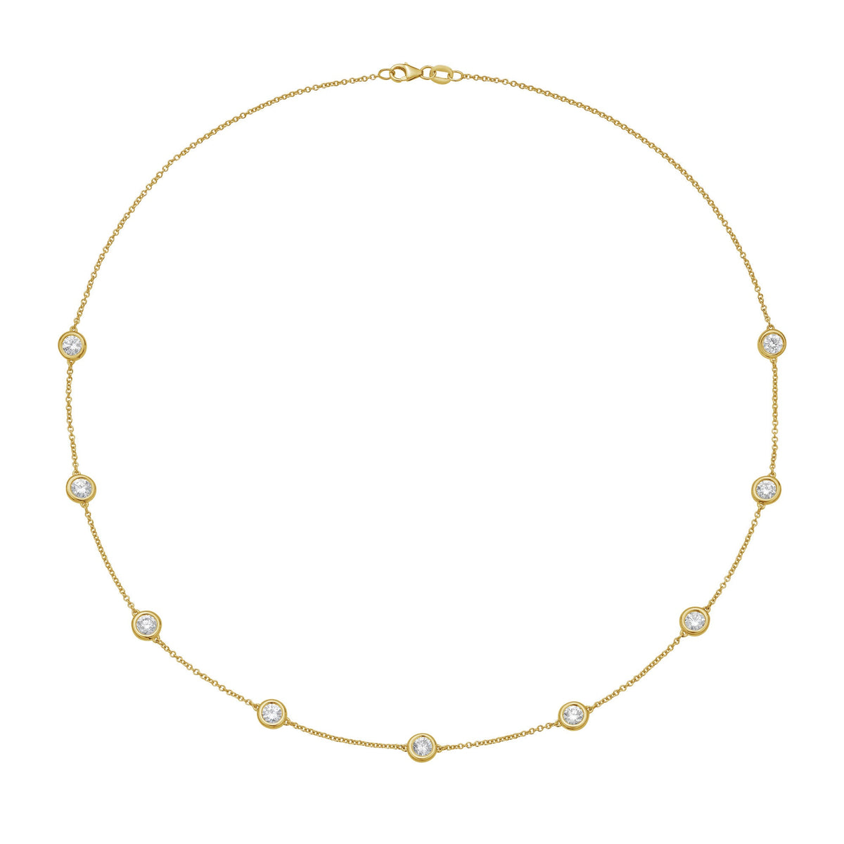 Lab-Grown Diamonds By The Yard Necklace