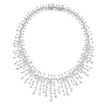 Diamond Flower Necklace