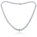 45.49cts Round Diamond Riviera Necklace