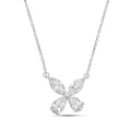4.07cts Diamond Flower Pendant