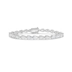 Lab Grown East-West Pear Diamond Bracelet