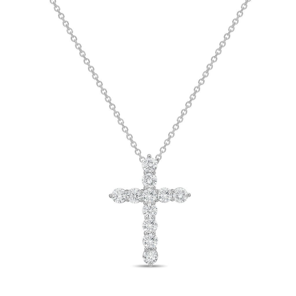 Lab Grown Diamond Cross Pendant