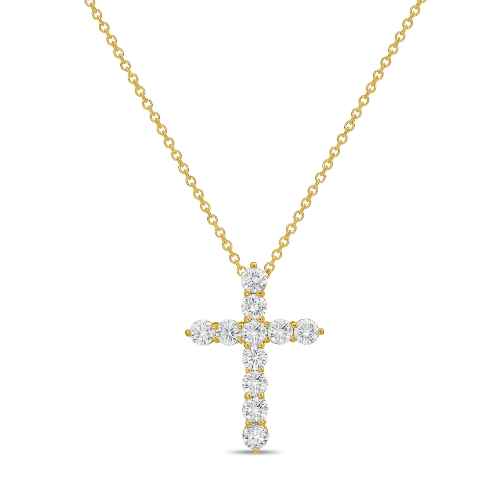 Lab Grown Diamond Cross Pendant