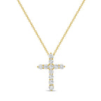 Lab Grown Diamond Cross Pendant