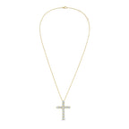 Lab Grown Diamond Cross Pendant