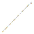 Lab Grown Radiant Cut Diamond Tennis Bracelet