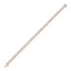 Lab Grown Radiant Cut Diamond Tennis Bracelet