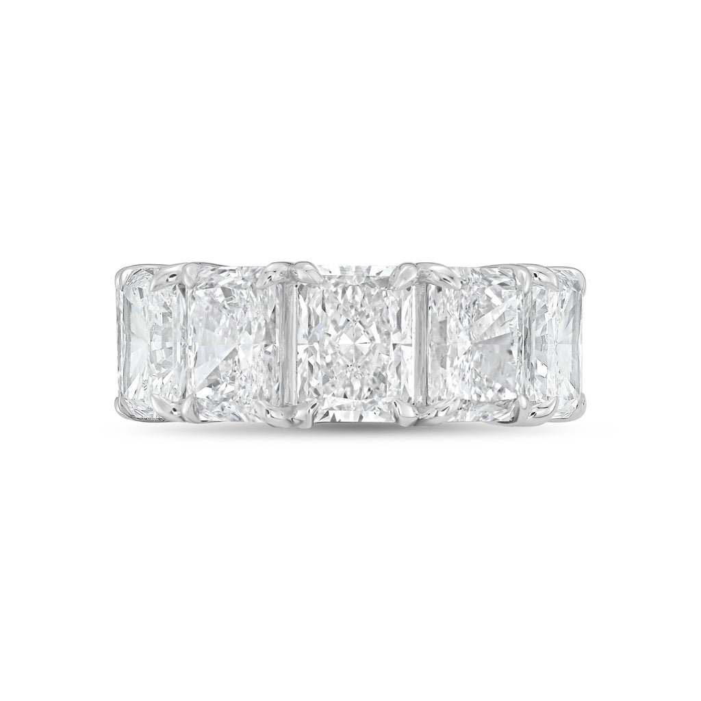 Lab Grown Radiant Eternity Band