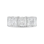 Lab Grown Radiant Eternity Band