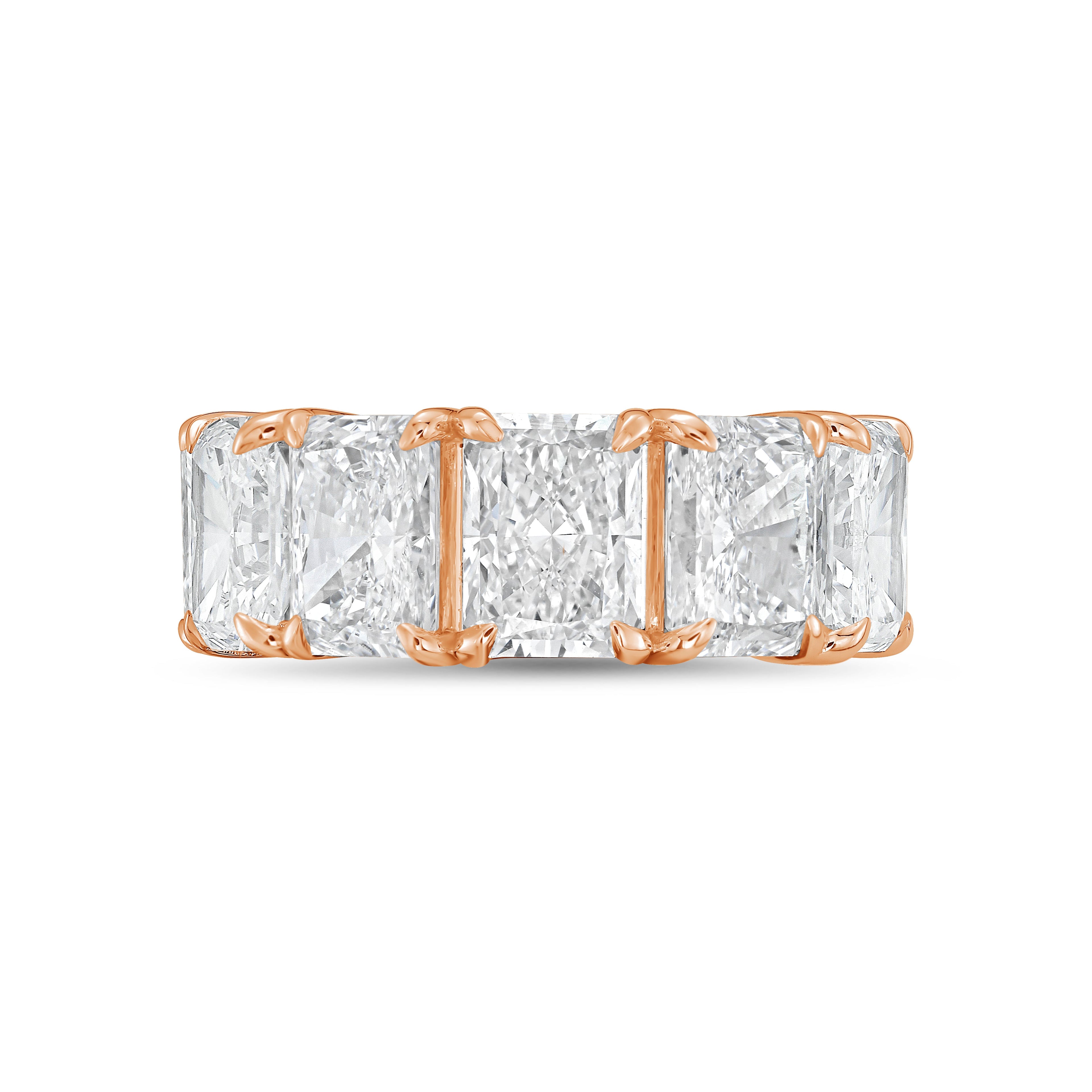 Lab Grown Radiant Eternity Band