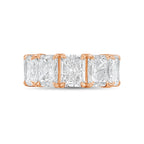 Lab Grown Radiant Eternity Band