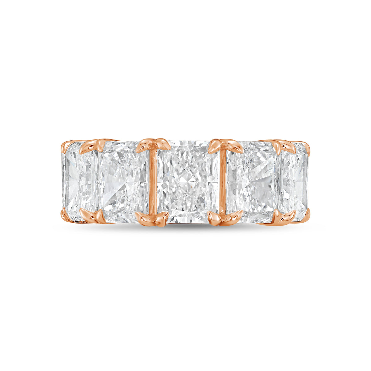 Lab Grown Radiant Eternity Band