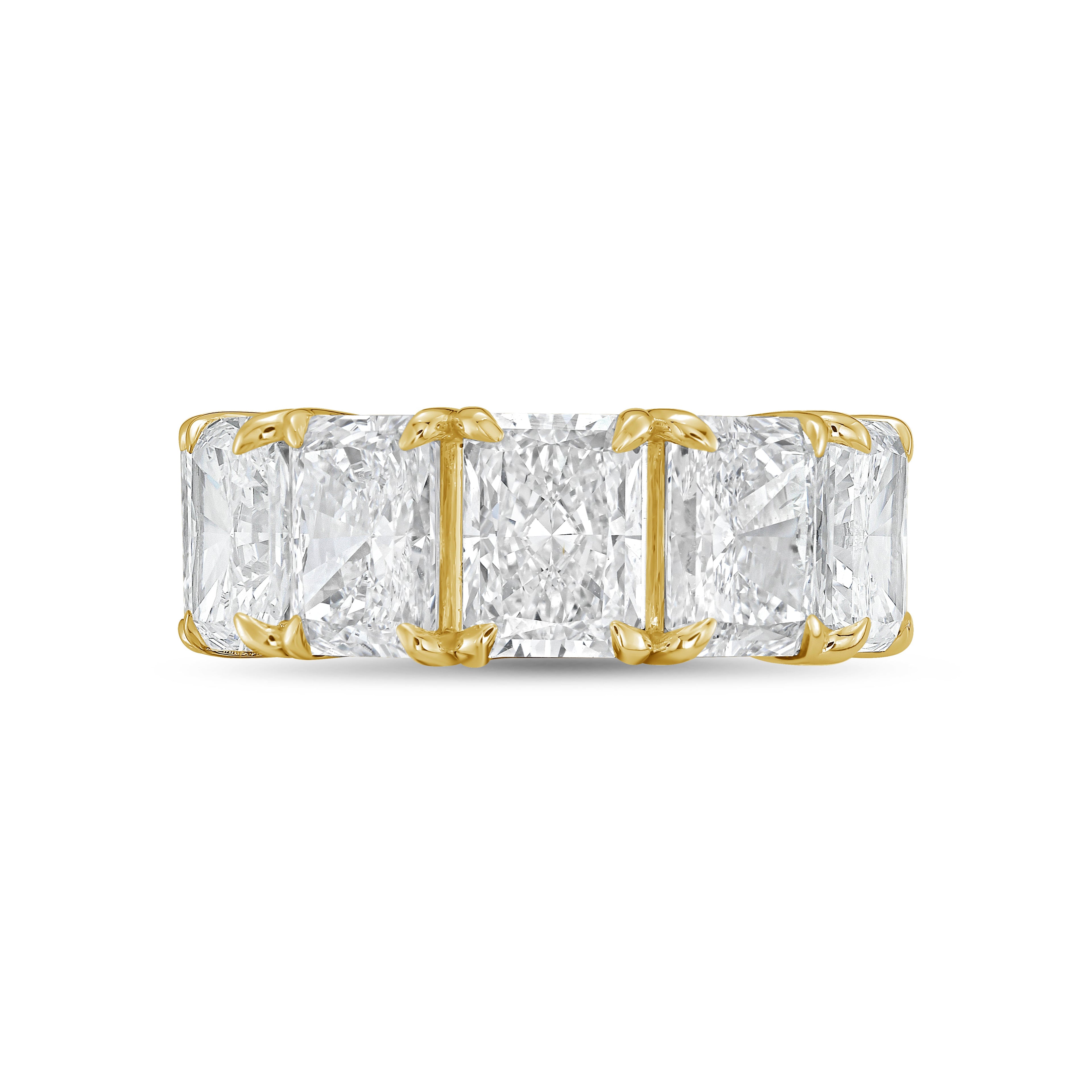 Lab Grown Radiant Eternity Band