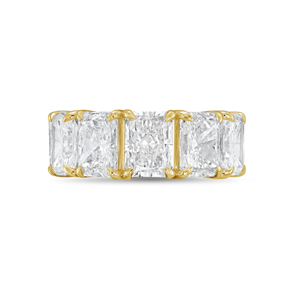 Lab Grown Radiant Eternity Band