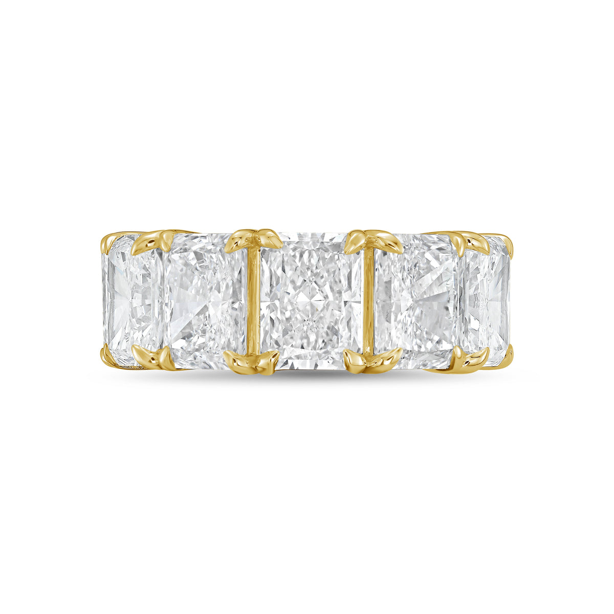 Lab Grown Radiant Eternity Band