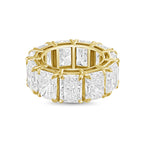 Lab Grown Radiant Eternity Band