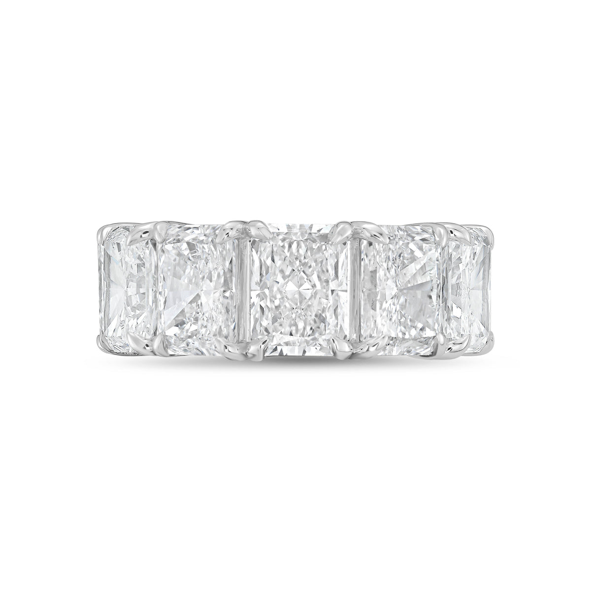 Lab Grown Radiant Eternity Band