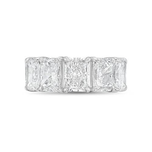 Lab Grown Radiant Eternity Band