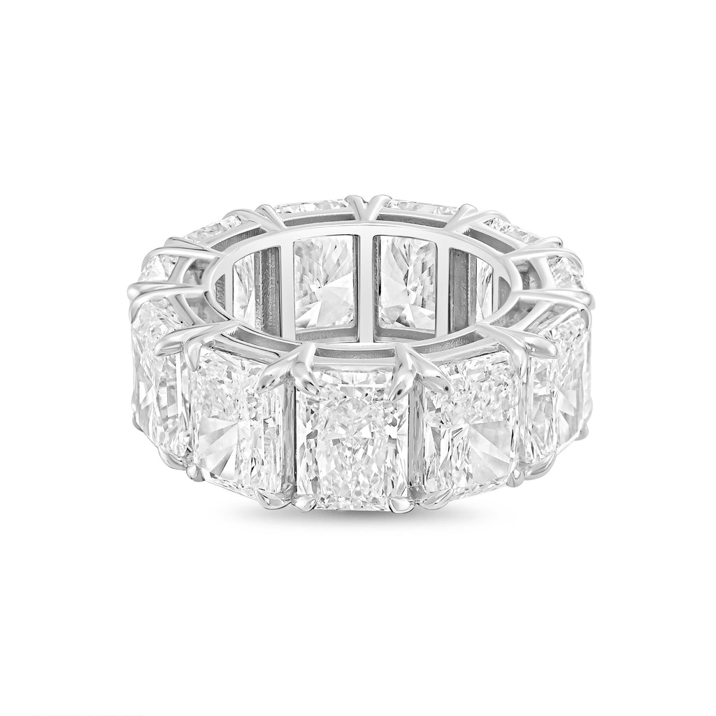 Lab Grown Radiant Eternity Band