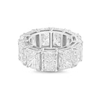 Lab Grown Radiant Eternity Band