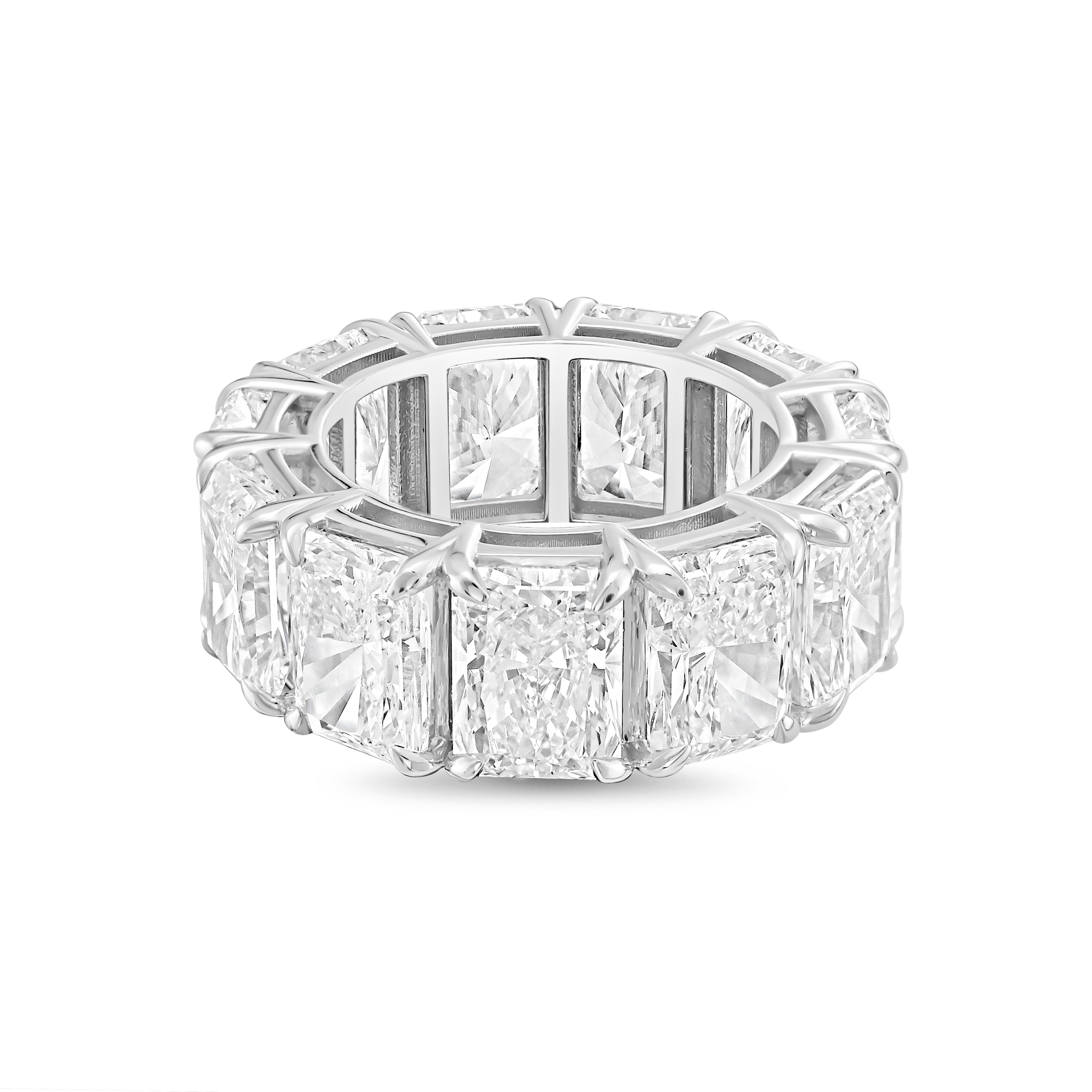Lab Grown Radiant Eternity Band