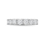 Lab Grown Round Diamond U-Prong Eternity Band