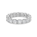 Lab Grown Round Diamond U-Prong Eternity Band