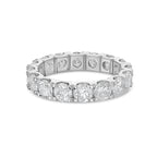 Lab Grown Round Diamond U-Prong Eternity Band