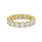 Lab Grown Round Diamond U-Prong Eternity Band