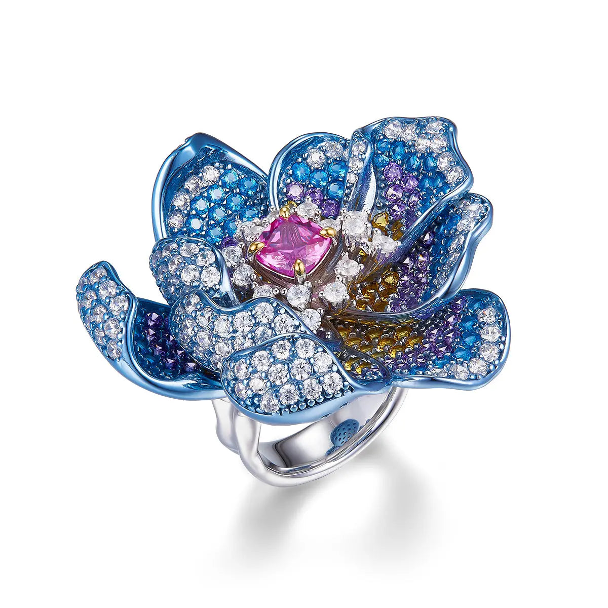 Dahlia Azur Ring XL