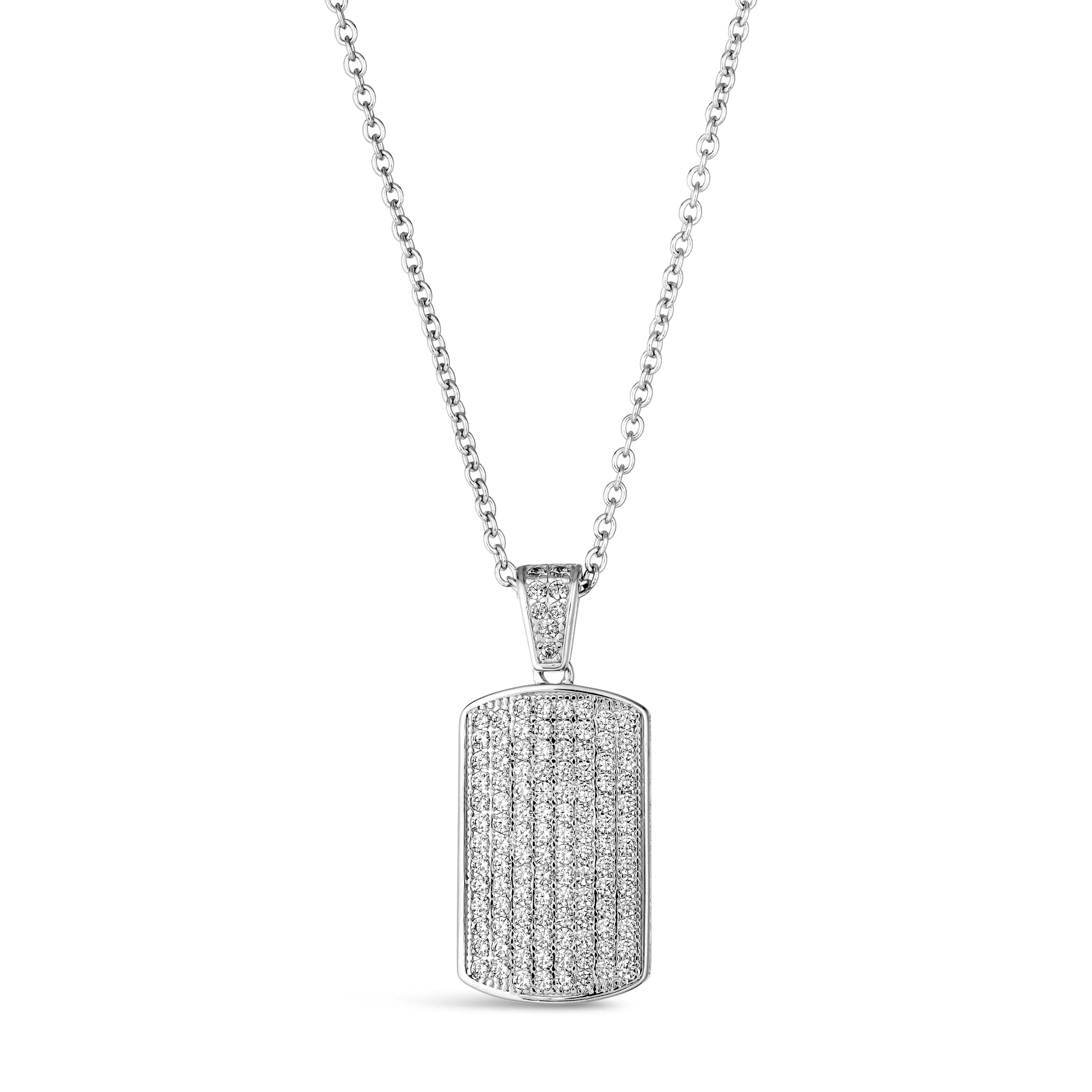 Date Night Necklace in Pave