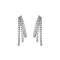 Diamond Triple Hoop