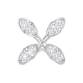 Lab-Grown Marquise Floating Diamond Ring