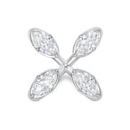 Lab-Grown Marquise Floating Diamond Ring