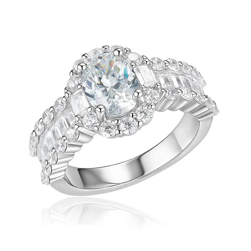 Edith Cocktail Ring in G/H Color