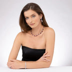 Emerald Cut 27 Carat Diamond Crystalline Bracelet