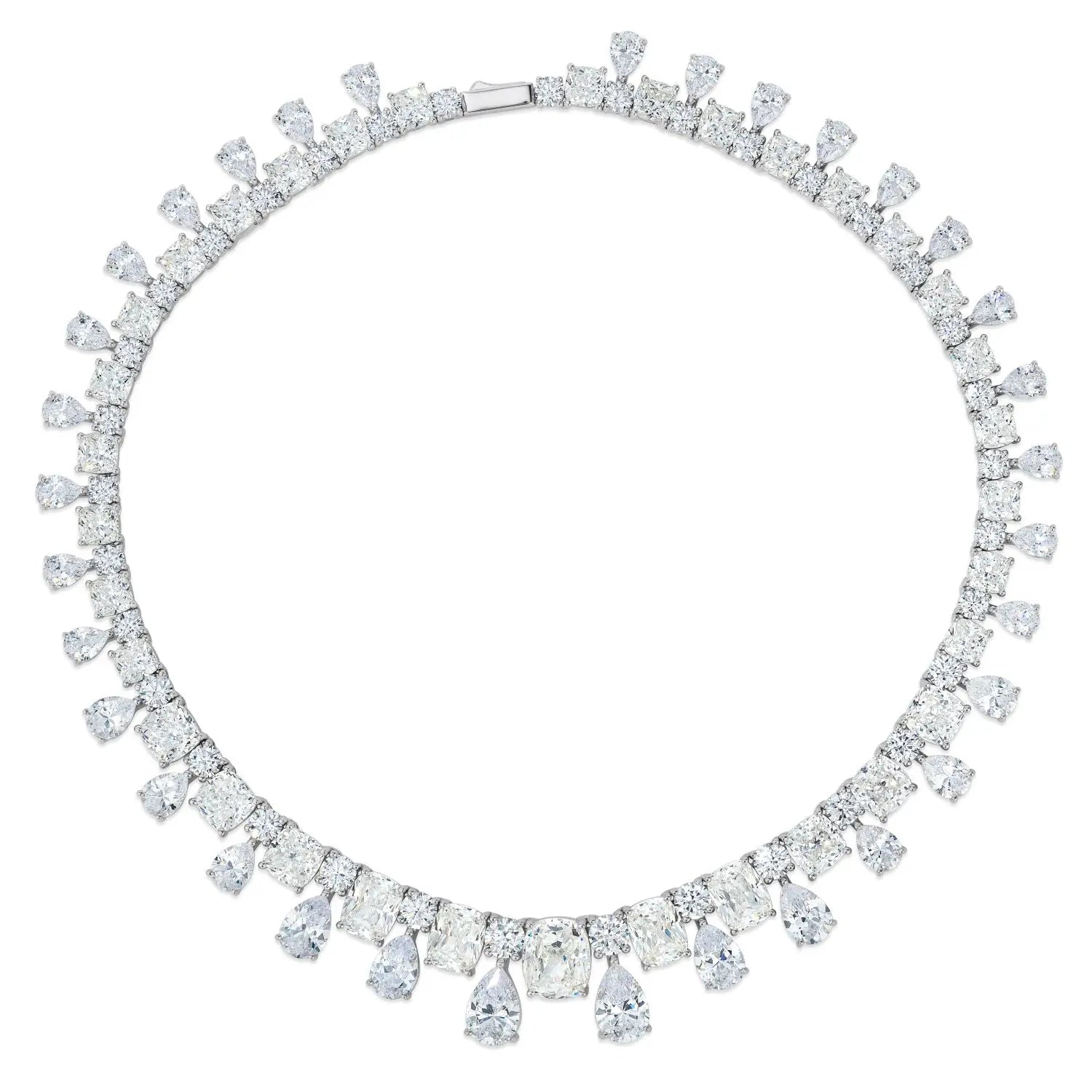 Envy Statement Necklace in G/H Crystalline