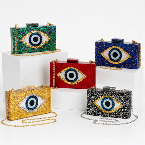 Eyes on Me Clutch