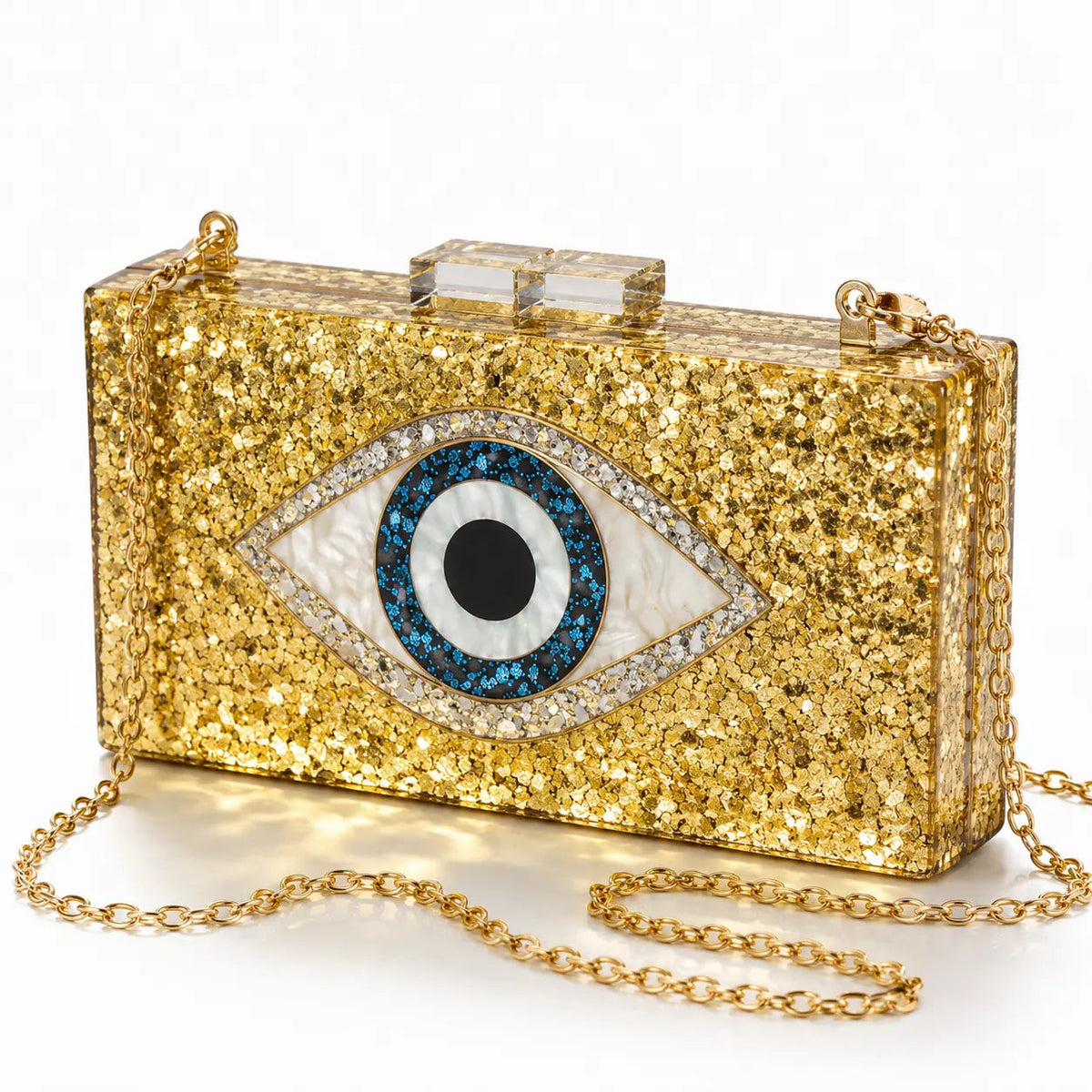 Eyes on Me Clutch